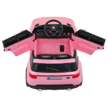 Autko Start Run na akumulator Różowy SUV + Pilot + Funkcje bezpieczeństwa